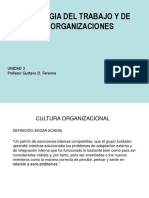 Psicologia Del Trabajo Y de Las Organizaciones: Unidad 3 Profesor Gustavo D. Faranna