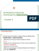 Unit 2 (a) : Reviewing Financial STATEMENTS 审查财务报表 - Chapter 2
