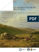 Afiche Orquesta Sinfónica y Coro de La Carrera de Música.2022