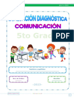 Evaluación Diagnóstica - Comunicación 2023 - Editora Quipus Perú