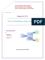 Static routing