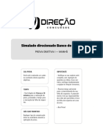 Simulado Banco Do Brasil 2023
