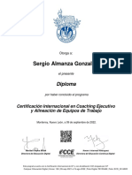 Sergio Almanza Gonzalez: Diploma