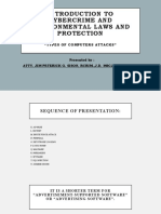 Introduction To Cybercrime and Environmental Laws and Protection