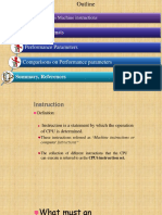 7-Instruction Set Categories