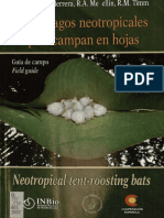 Murciélagos Neotropicales Que Acampan en Hojas: Neotropical Tent-Roosting Bats