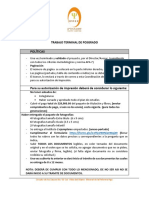 Políticas: Trabajo Terminal de Posgrado