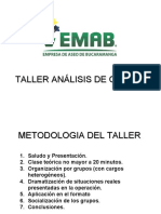 Taller Analisis de Causas