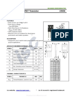 Isc N-Channel MOSFET Transistor 23N50: Features