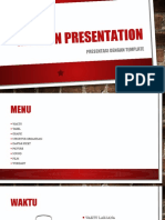 My Own Presentation: Presentasi Dengan Template