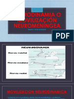 Neurodinamia o Movilización Neuromeníngea