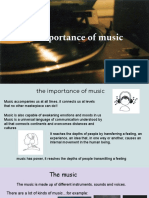 The Importance of Music