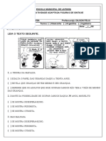 Análise da tirinha da Mafalda sobre o papel das crianças