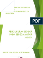 Pemeriksaan Sensor Pada Sepeda Motor Honda