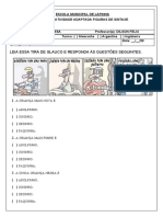 Atividade de Língua Portuguesa sobre figuras de sintaxe