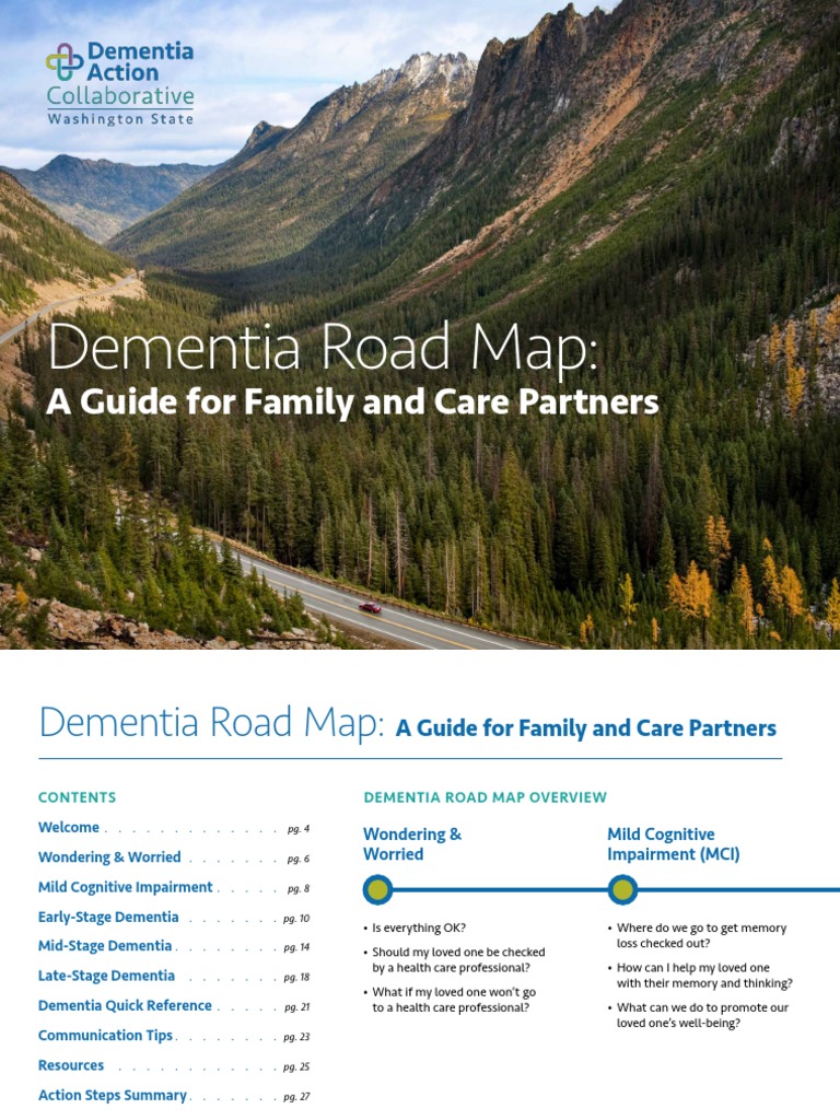 16. Dementia Road Map. A Guide for Family and Care Partners (Inglés