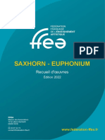 Saxhorn - Euphonium: Recueil D'œuvres