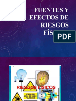 Fuentes y Efectos de RIESGOS Físicos