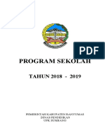 Program Sekolah: TAHUN 2018 - 2019