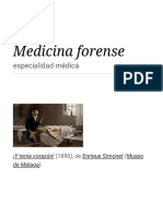 Medicina Forense: Especialidad Médica