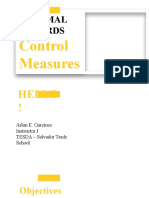 Thermal Hazards: Control Measures