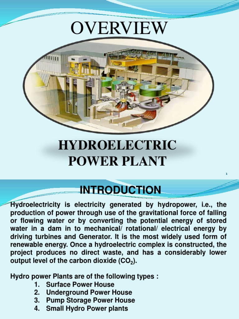 Overview of Hydro Power Plant Components | PDF | Electric Generator | Pump