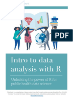 Intro To Data Analysis With R: Unlocking The Power of R For Public Health Data Science