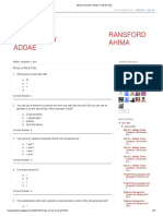 EXCEL MCQs Compiled by AFRIYIE YAW ADDAE