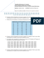 Ejercicios de Probabilidad (Distribución de Frecuencia)