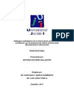 Hallazgos Radiológicos de La Tuberculosis Pulmonar y Su Correlación Con La Presencia de Cultivo Positivo para