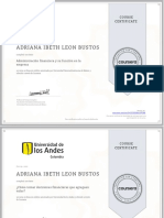 Certificados Adriana Leon Cod 720051