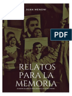 Relatos para La Memoria