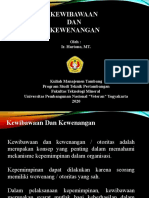 Kewibawaan Dan Kewenangan