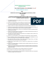Derecho Procesal Constitucional, Secciones " " y " ": Universidad Mariano Gálvez de Guatemala Extensión Salamá