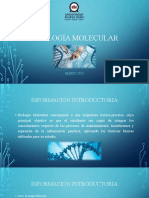 Biología Molecular: MARZO 2023
