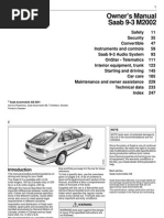 Download Saab 9-3 Owners Manual 2002 by Ralph Crowder SN63449380 doc pdf