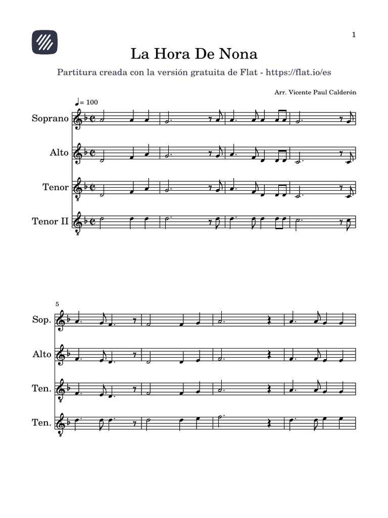 La Hora de Nona Soprano PDF