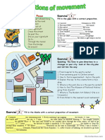 Prepositions of Movement