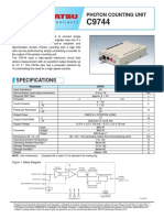 Hamamatsu C9744 - TPHO1023E