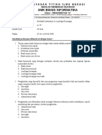 Latihan Soal US Pendalaman Materi Kelas X