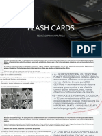 Flash Cards: Revisão Prova Prática