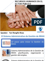 Diapositiva N 03 Sistema Administrativo de La Gestion de Rr.h. Dr. Yuri Rengifo Rivas.