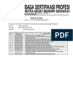 Surat Tugas Asessor DR - Soebandi