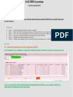 SAP MM Learning Mass Maintainence