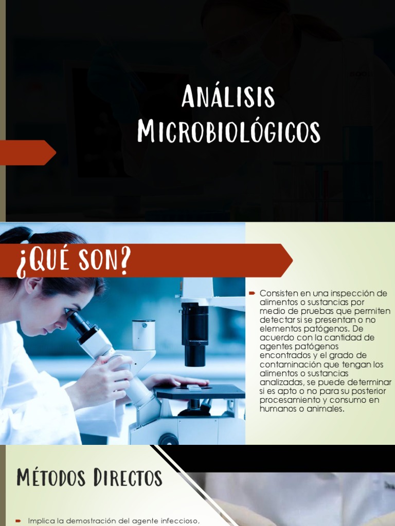 Analisis Microbiologicos | PDF