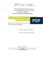 Trabajo Especial de Grado Presentado Como Requisito Parcial para Optar Al Título de Especialista en Medicina General Integral