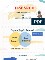 Types of DepEd Research