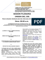 Plenaria-Orden Del Dia-Proyectos (2023-03-29)