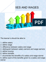 BUSMATH Salaries and Wage