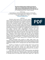 Analisis Strategi Pemasaran Menggunakan Marketing Mix Dalam Menghadapi Persaingan Pengembang Perumahan Perspektif Ekonomi Islam